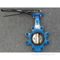 PN10 PN16 Lever operated Butterfly Valve , 6 Inch 8 Inch pn